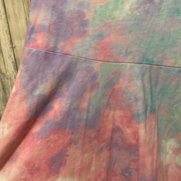 Big Girls Tye Dye Summer Dress + Tye Dye Long Sleeve Tee + Graphic Tee Bundle - Picture 12 of 14